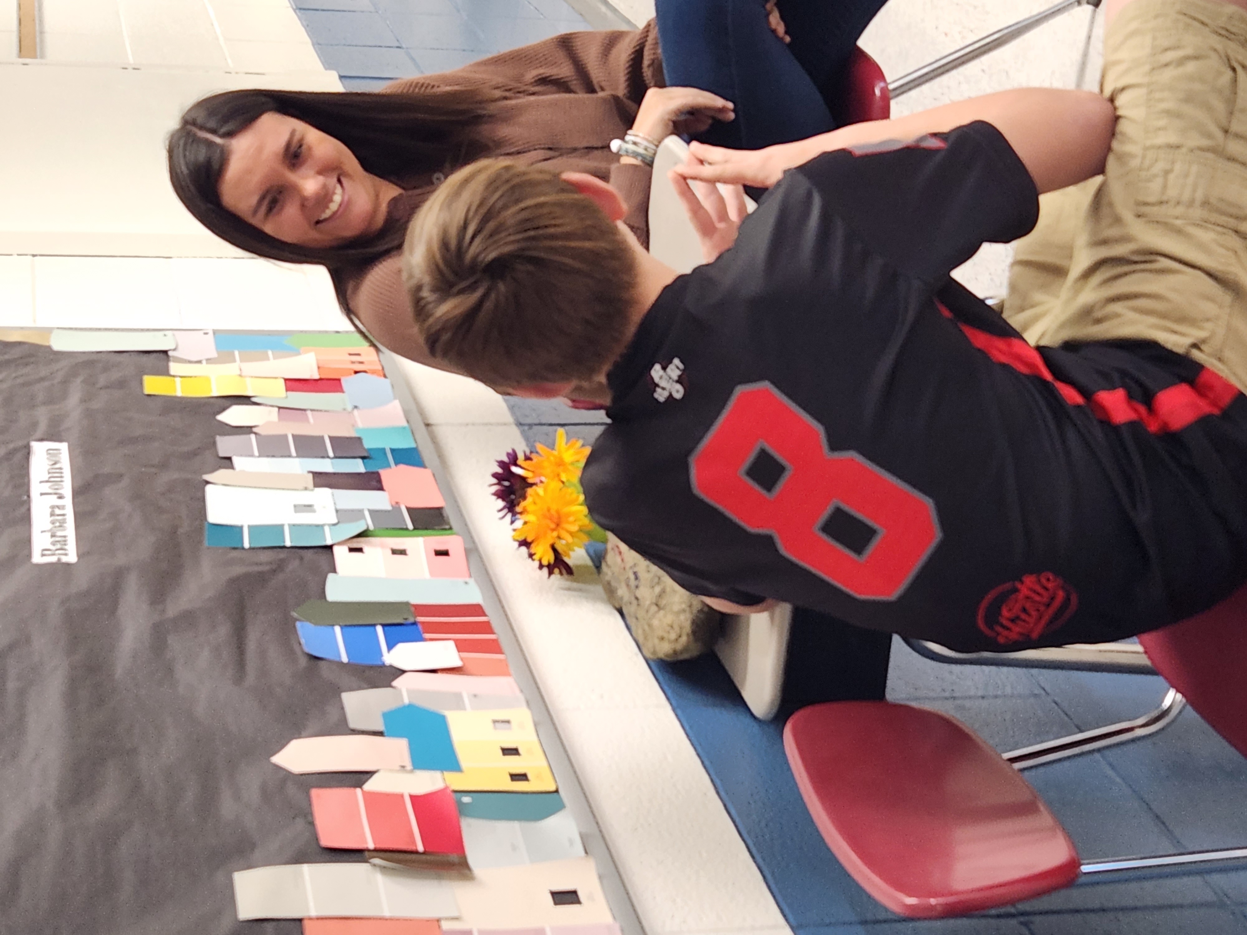Student Teacher with student